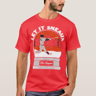 Alex Bregman liet het Sneaux T-shirt