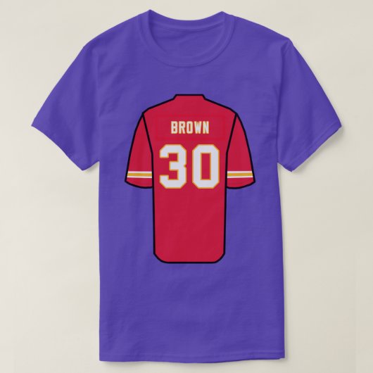 Alex Brown Jersey T-shirt (Design voorkant)