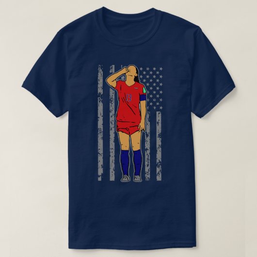 Alex Morgan Sipping Tea 1 T-shirt (Design voorkant)