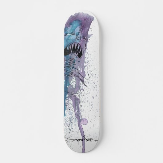 Alex Pardee "Heartburn" Skateboard (Voorkant)