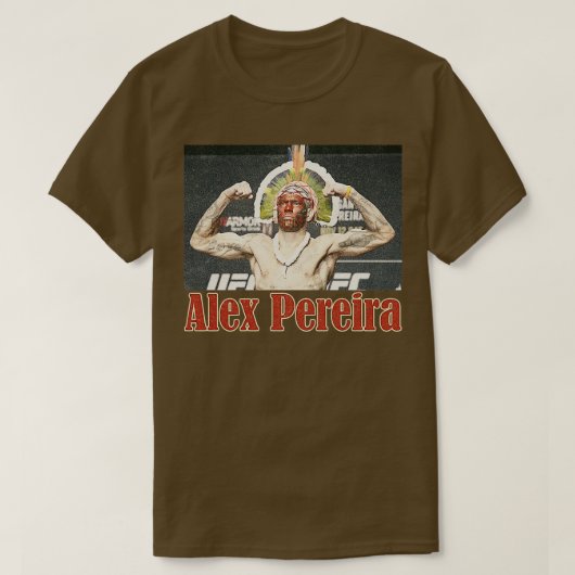 Alex Pereira Poatan T-shirt (Design voorkant)