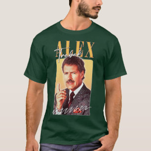 Alex Trebek Retro Esthetisch Fan Design T-shirt