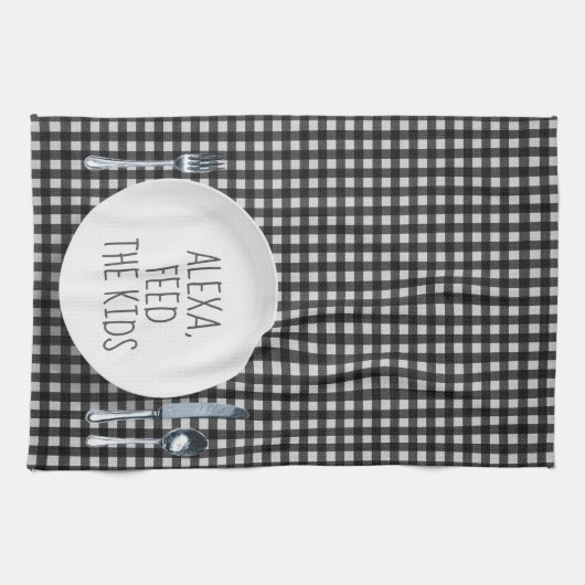 Alexa Command Humor Theedoek (Horizontaal)