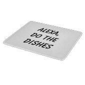 Alexa, doe de afwas snijplank (Hoek)