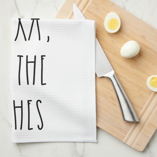 Alexa doet het verhaal dat Rae Dunn geïnspireerd h Theedoek (Quarter Fold)