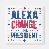 Alexa Verander het President Grappig Politiek Magneet (Voorkant)