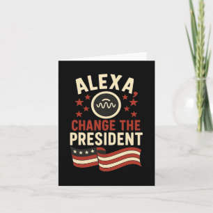 Alexa verandert de president kaart