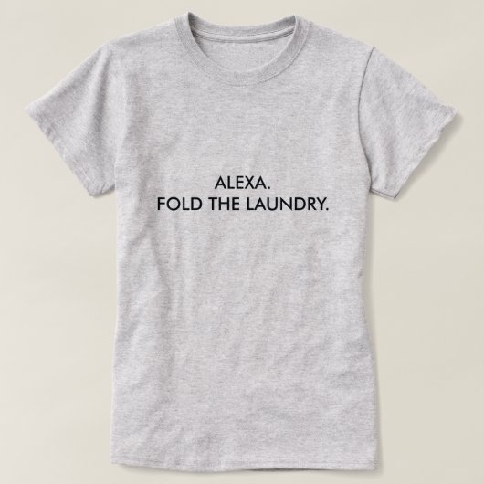 ALEXA. VOUD DE WEERGAVE. T-SHIRT (Design voorkant)