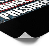 Alexa wijzigt het President Funny Trump Poster (Hoek)