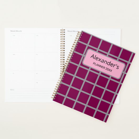 Alexander aanpasbaar planner (Display)