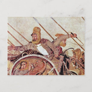 Alexander Battle door Meister Der Alexanderschlach Briefkaart