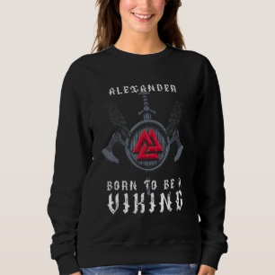Alexander Born om een Viking te worden gepersonali Trui