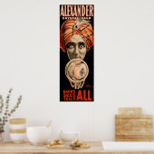 Alexander crystal seer weet dat iedereen weet wat  poster (Keuken)