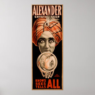 Alexander de Crystal Seer Poster