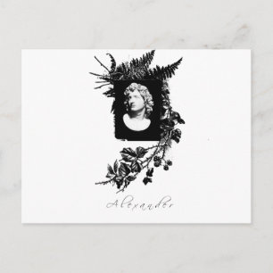 alexander de grote briefkaart