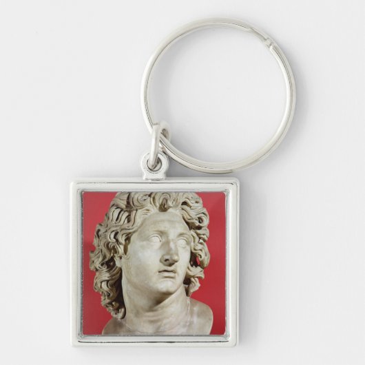 Alexander de Grote Koning van Macedonië Sleutelhanger (Voorkant)