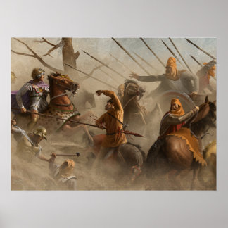 Alexander De Grote Mozaïek herinnerde Poster