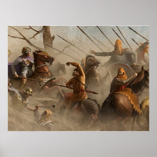 Alexander De Grote Mozaïek herinnerde Poster (Voorkant)