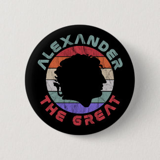 Alexander De Grote Ronde Button 5,7 Cm