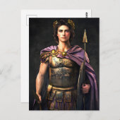 Alexander de Grote - Veroveraar van de Rijken Briefkaart (Voorkant / Achterkant)