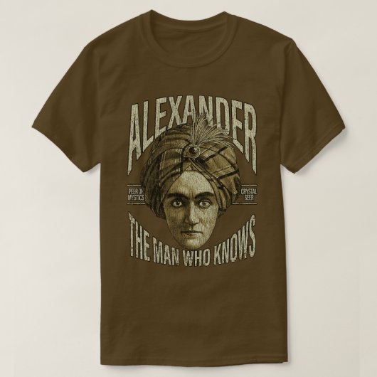 Alexander de Man die 1915 kent T-shirt (Design voorkant)