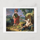 Alexander en Diogenes, 1818 (olie op canvas) Briefkaart (Voorkant)