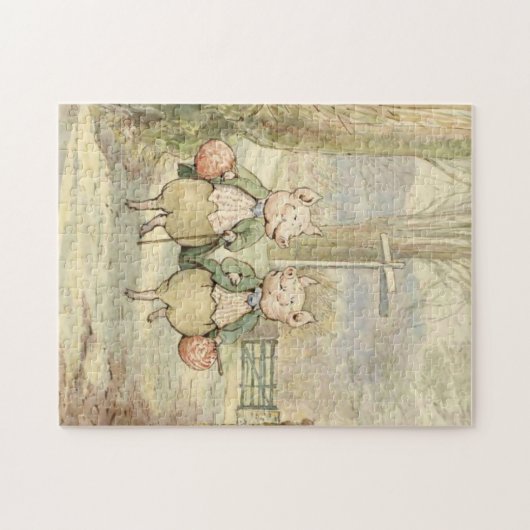 Alexander en Pigling Bland van Beatrix Potter Legpuzzel (Horizontaal)
