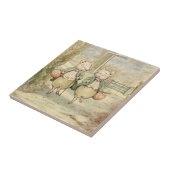 Alexander en Pigling Bland van Beatrix Potter Tegeltje (Zijkant)