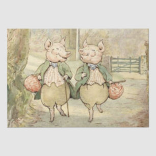 Alexander en Pigling Bland van Beatrix Potter Tissuepapier