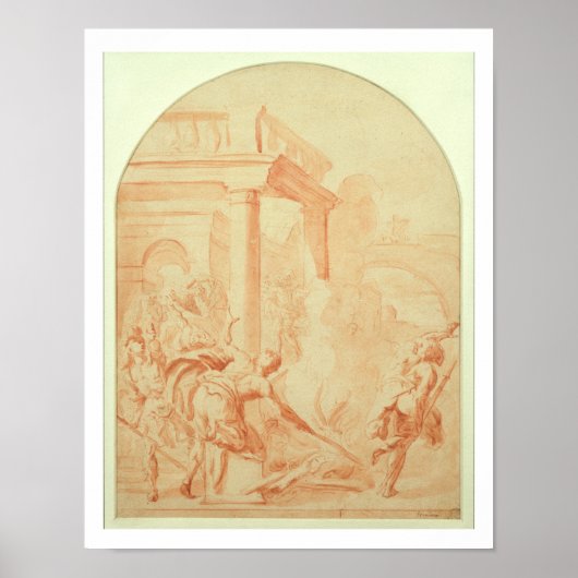 Alexander en Thais op hun dronken overstroming Poster (Voorkant)