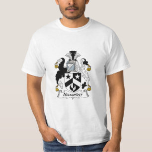Alexander Family Crest Alexander Coat of Arms T-shirt