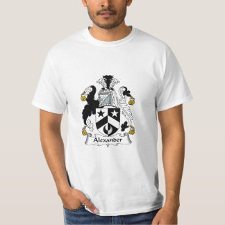 Alexander Family Crest Alexander Coat of Arms T-shirt