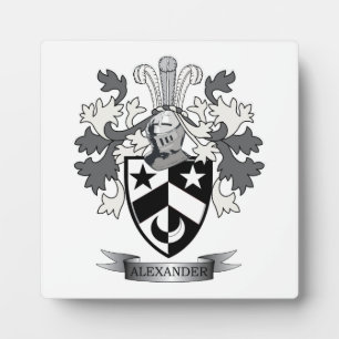 Alexander Family Crest Coat of Arms Fotoplaat