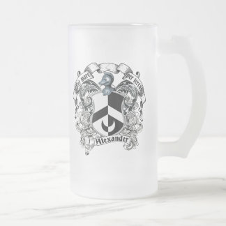 Alexander Family Crest Matglas Bierpul