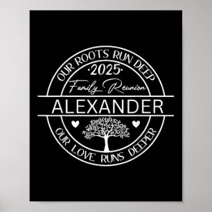 Alexander Family reünie Onze wortels lopen diep Poster