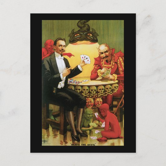  Alexander Fredrik "Beats the Devil" Briefkaart (Voorkant)