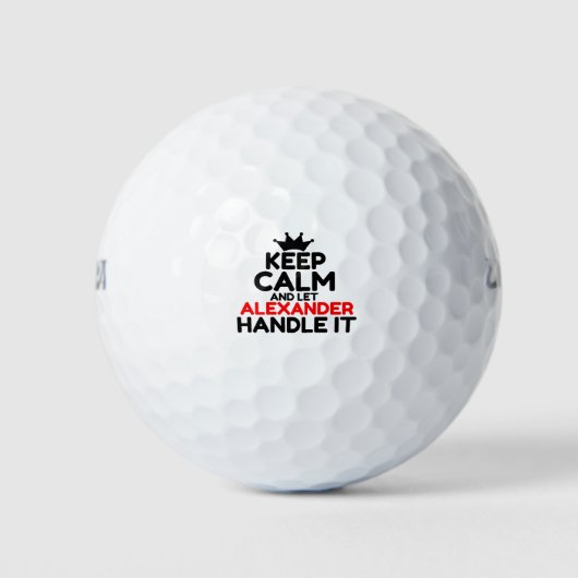 ALEXANDER GOLFBALLEN (Voorkant)
