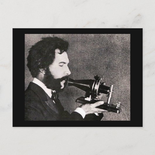 Alexander Graham Bell Briefkaart (Voorkant)