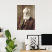 Alexander Graham Bell Portrait Poster (Thuiskantoor)