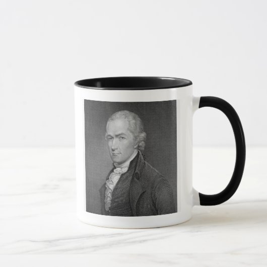 Alexander Hamilton (1757-1804), gegraveerd door Jo Mok (Rechts)