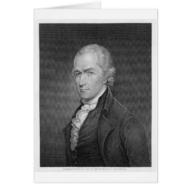 Alexander Hamilton (1757-1804) gravé par John (Devant)