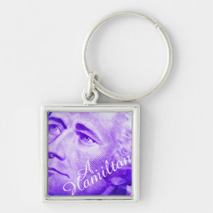 Alexander Hamilton Art Sleutelhanger