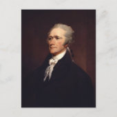Alexander Hamilton Briefkaart (Voorkant)