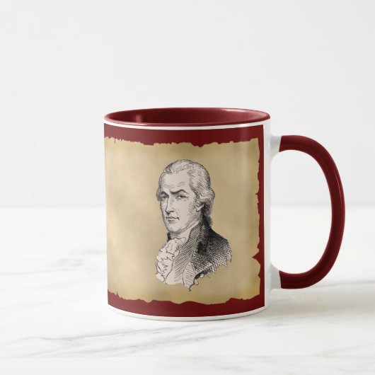 Alexander Hamilton Coffee Mok (Rechts)