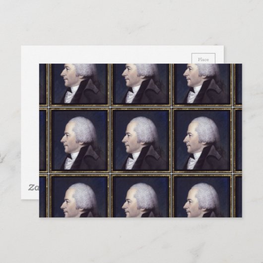 Alexander Hamilton Design Briefkaart (Voorkant / Achterkant)