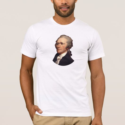 Alexander Hamilton door John Trumbull T-shirt (Voorkant)