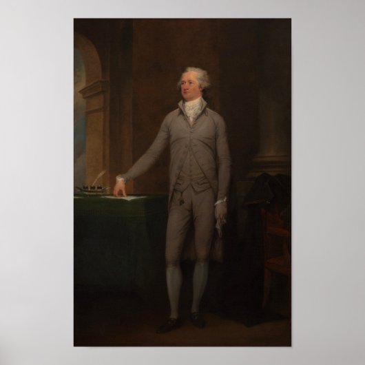 Alexander Hamilton Full-Length Portrait Poster (Voorkant)