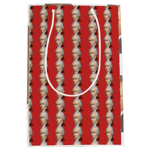 Alexander Hamilton Gift Bag Medium Cadeauzakje (Voorkant)