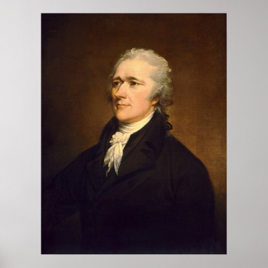 Alexander Hamilton - John Trumbull Fine Art Poster (Devant)