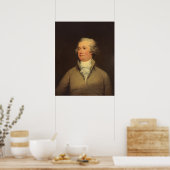 Alexander Hamilton - John Trumbull Fine Art Poster (Cuisine)